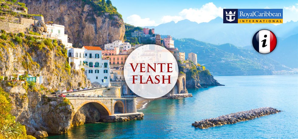 VENTE FLASH jusqu'au 24 octobre ! VOLS INCLUS 13 jours Croisière Italie (Rome, Amalfi), Croatie, Monténégro - informations en français à bord