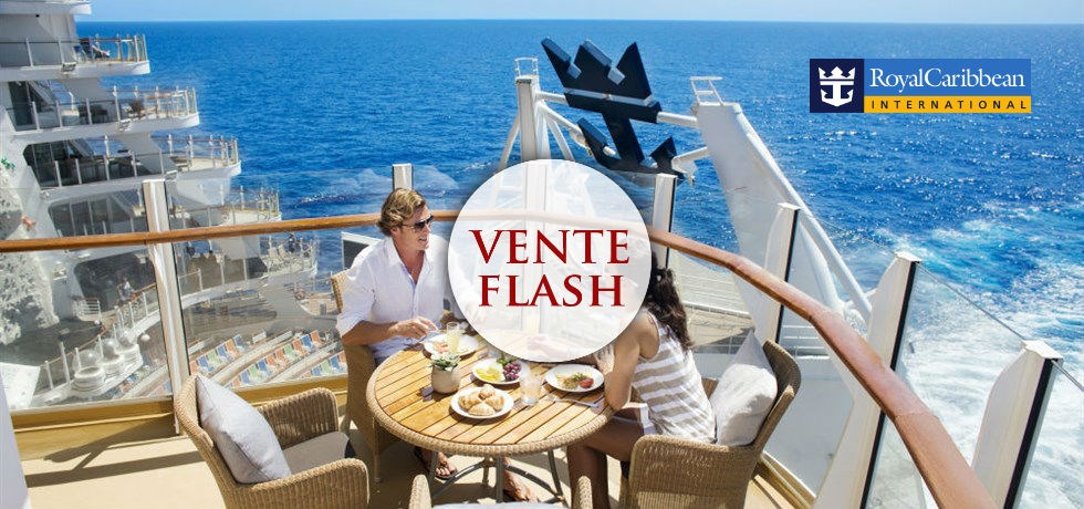 VENTE FLASH jusqu'au 24 octobre ! A bord du Oasis of the Seas 5* Croisière en Méditerranée !