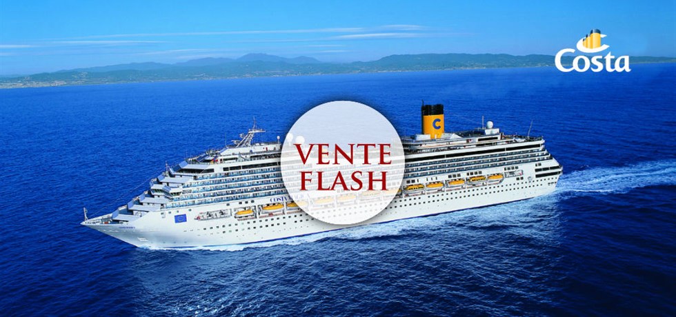 SUPER VENTE FLASH Au départ de Marseille Croisière Italie, Baléares, Espagne
