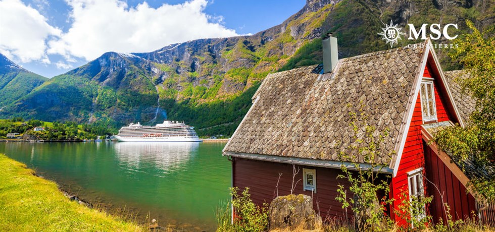 2 Spectacles Cirque du Soleil offerts** Itinéraire Insolite Fjords de Norvège + Capitales de la Baltique 15 jours A bord du Tout Nouveau MSC Meraviglia 5*
