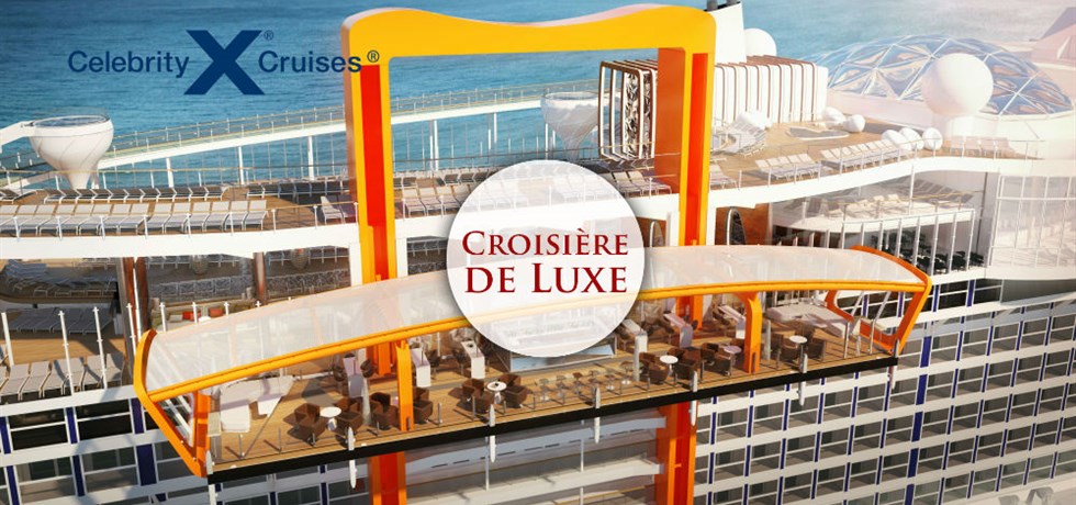 VENTE FLASH jusqu'au 24 octobre ! A bord du Tout Nouveau et Innovant Celebrity Edge 5* ! Saison Inaugurale ! Les Caraïbes
