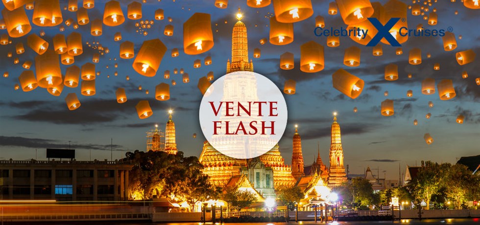 VENTE FLASH jusqu'au 24 octobre ! 15 jours Croisière de Luxe Chine, Vietnam, Thaïlande - Noël et Nouvel A