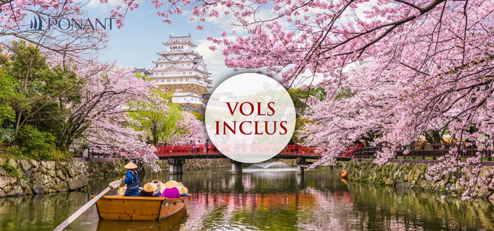 Forfait spécial ! Vols inclus Croisière Francophone en Luxe L’essentiel du Japon