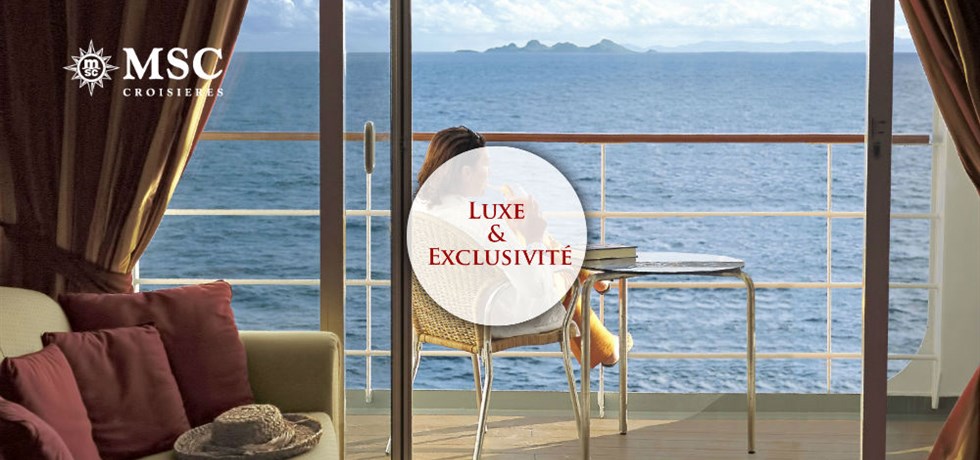 REMISE SPECIALE Suite Yacht Club : Luxe & Exclusivité** A bord du tout nouveau bateau MSC Bellissima 5* Croisière Espagne, Italie, Malte