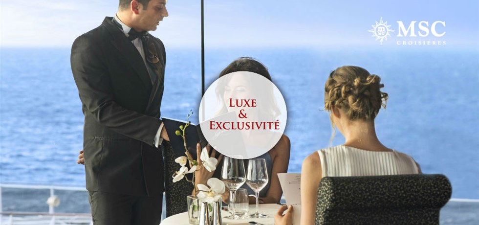 REMISE SPECIALE Yacht Club : Luxe & Exclusivité** ! A bord du MSC Fantasia 5* Croisière Majorque, Ibiza, Toscane