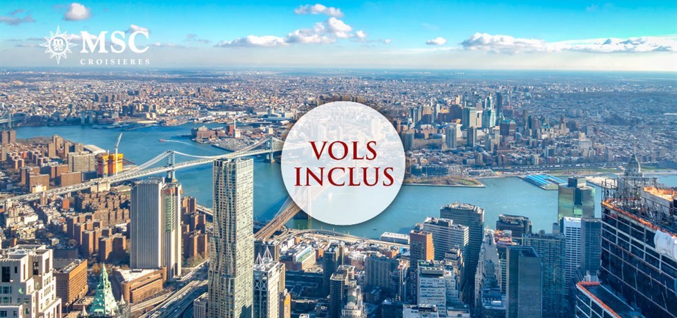 -50% pour la 2e pers. et Boissons aux repas offertes** Vol INCLUS 18 jours Grande Croisiere Etats-Unis (New York), Bermudes, Açores, Portugal, Espagne