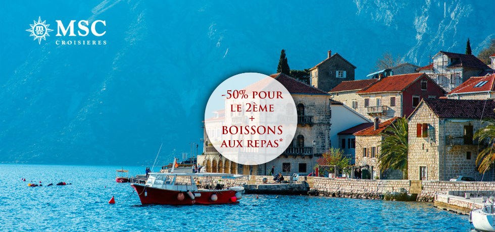 Remise Exclusive jusqu'au 31 Janvier ! Boissons aux repas offertes** ! Vols inclus Iles grecques & Monténégro