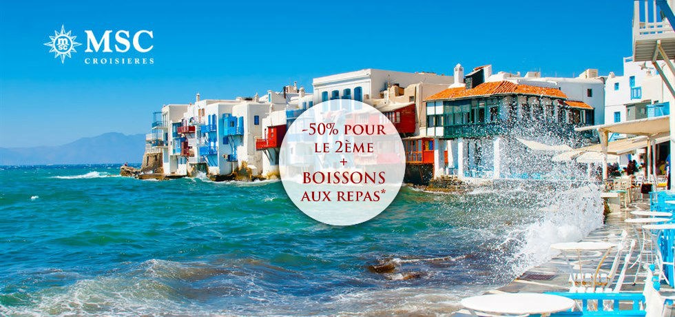 Remise Exclusive jusqu'au 31 Janvier ! Boissons aux repas offertes** ! Vols inclus Iles grecques & Monténégro