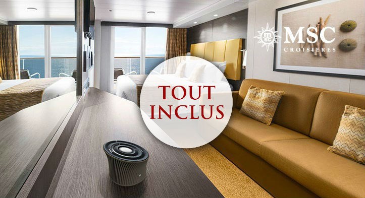 OFFRE TOUT INCLUS: Boissons et services compris** ! A bord du Nouveau MSC Grandiosa 5* Sicile, Malte, Espagne