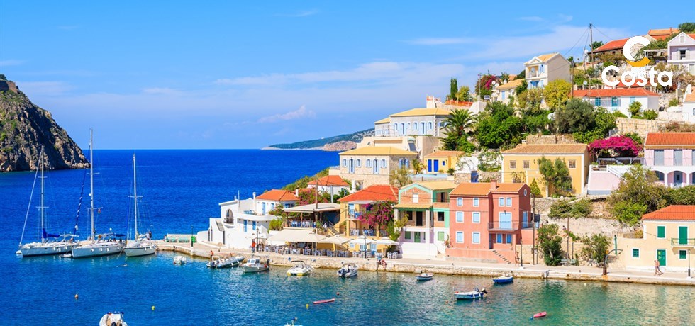 A bord du Costa Deliziosa :  Italie, Grèce, Montenegro, Croatie
