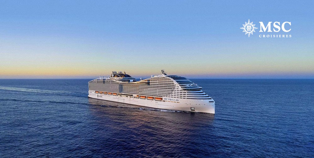 EXCLUSIVE SURCLASSEMENT EN BALCON** Première saison du Nouveau Fleuron du MSC : MSC World Asia !